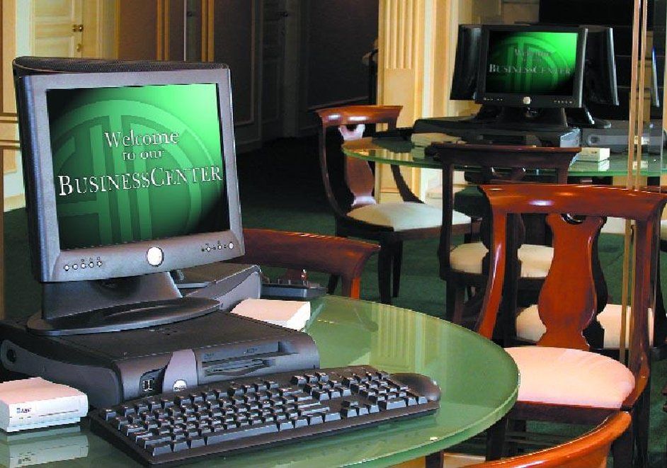 Piraeus Theoxenia Hotel Business photo A typical business center