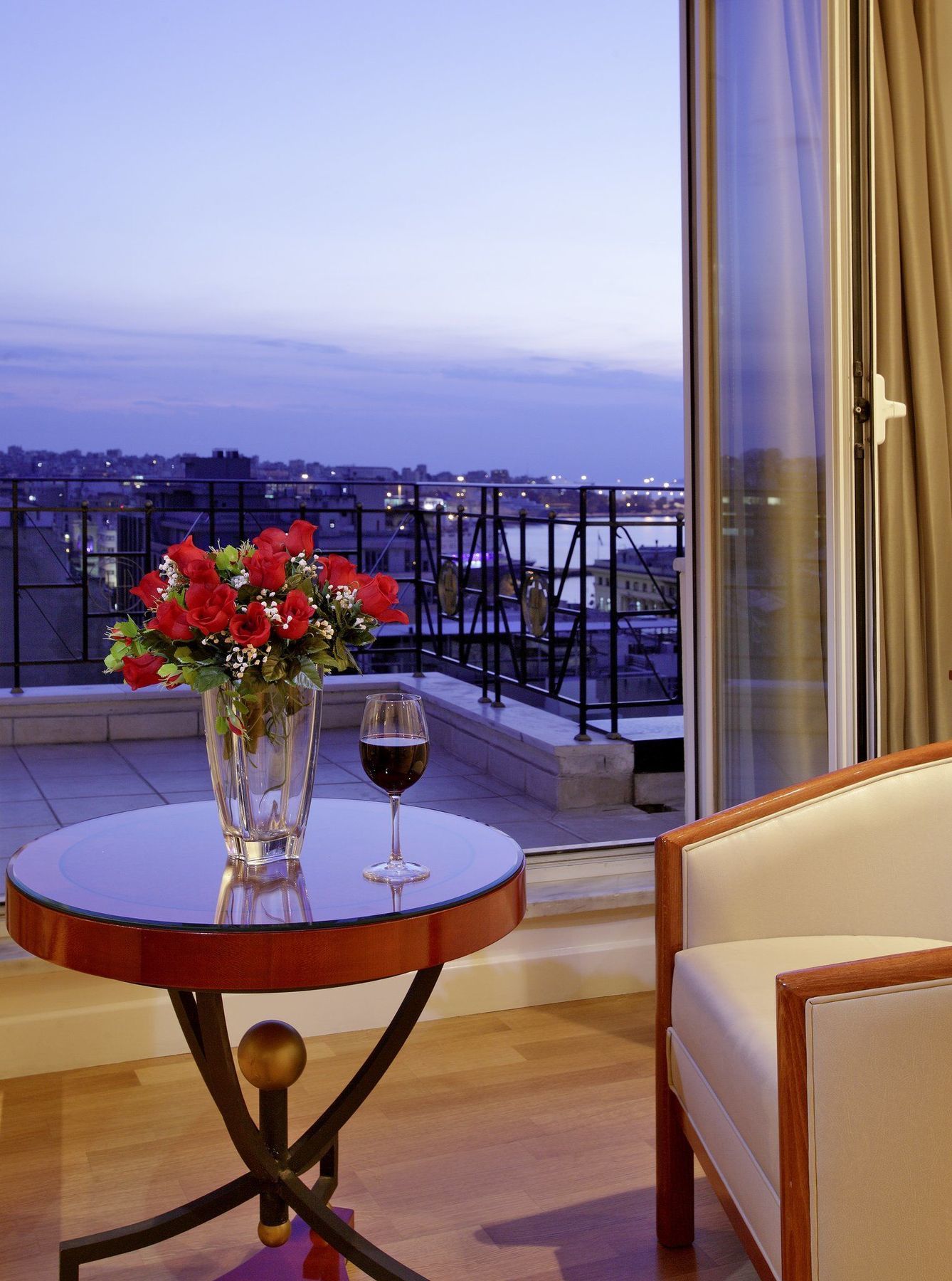 Piraeus Theoxenia Hotel Exterior photo View from a suite